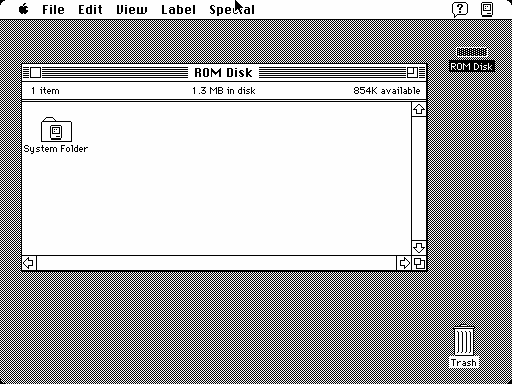 ROM Disk Boot